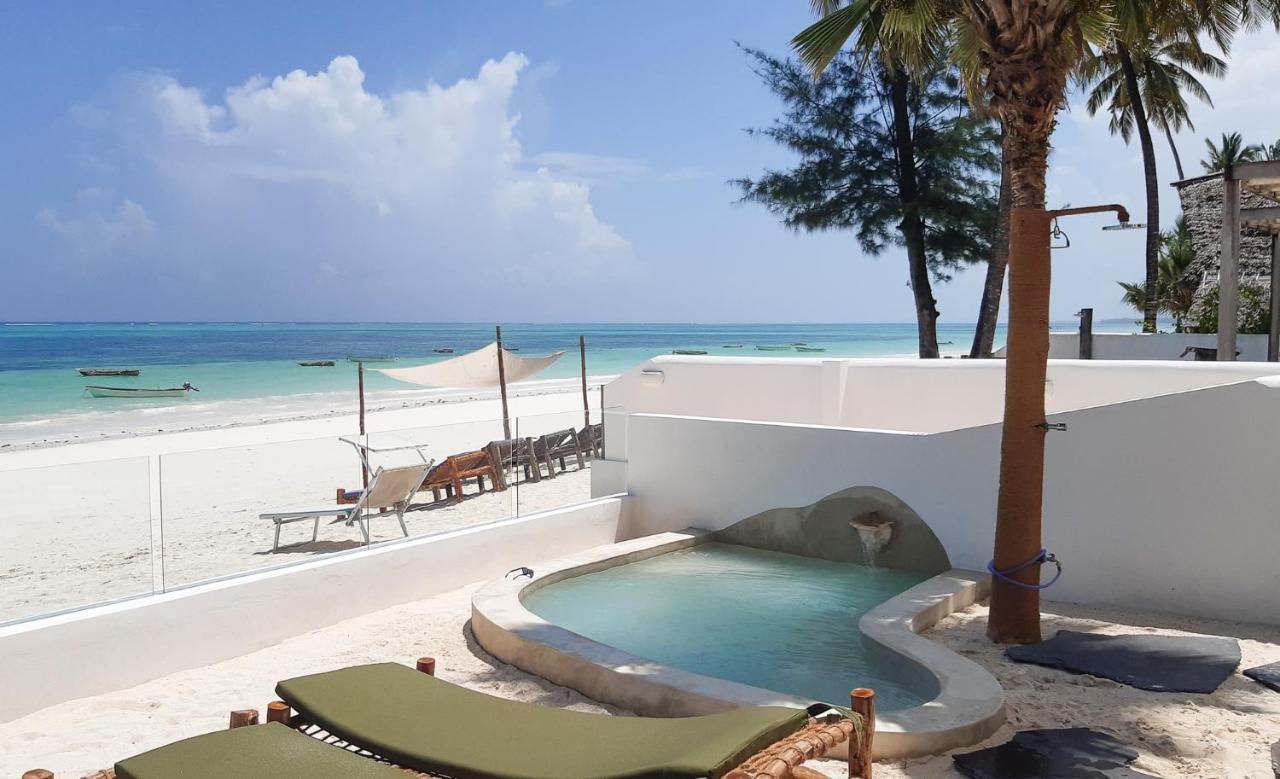 Ocean Blue Apartment With Panoramic Pool Zanzibarhouses 吉汶瓦 外观 照片